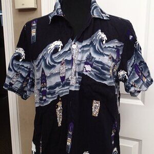 Mens Button Down Shirt Size Medium